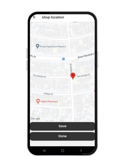 Adjust Shop Location